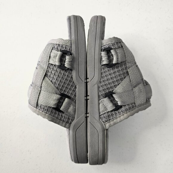 DRACO Slides Mens Shoes Size 10.5,11,11.5 Gray Storm Reflective Sandals NEW +Bag - Picture 4 of 13